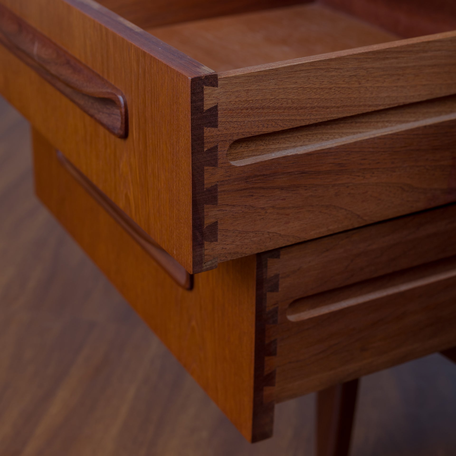 'Fresco' Writing Desk by V. Wilkins for G-Plan (1970s)